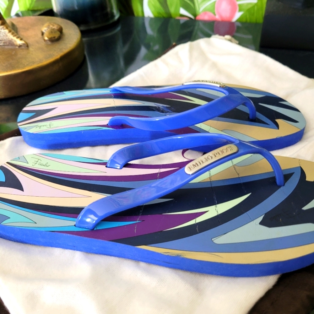 EMILIO PUCCI FLIP FLOP